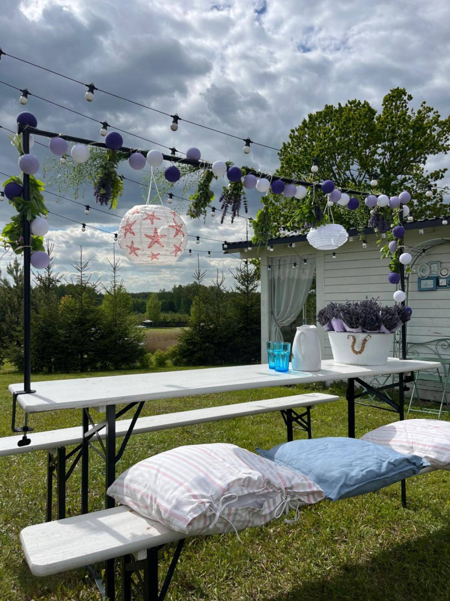 Lavender Village Kiemeliai Exteriör bild